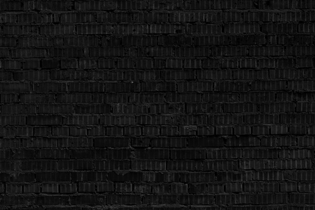 Muro di edificio in mattoni neri