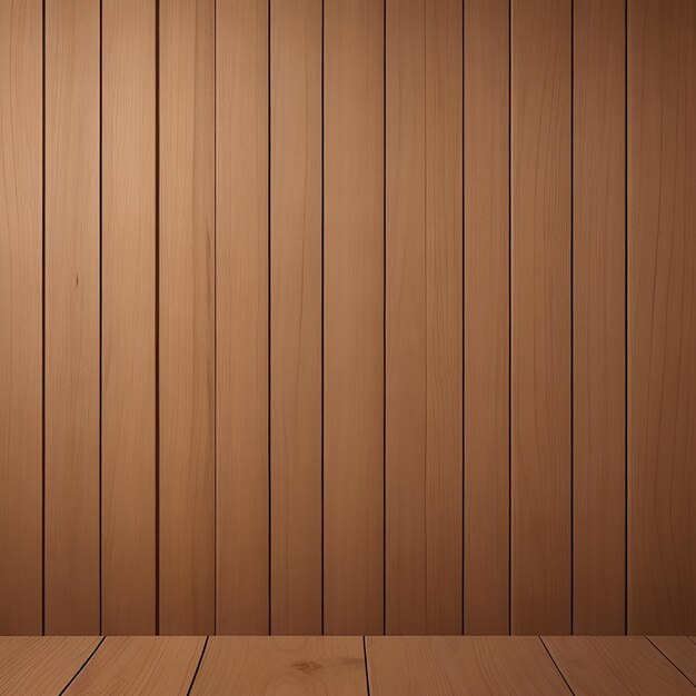 Muro di legno scuro generato dall'AI