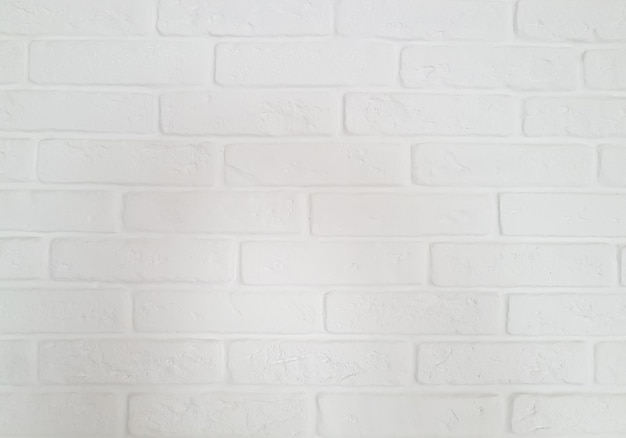 Muro di mattoni bianchi per trama o sfondo