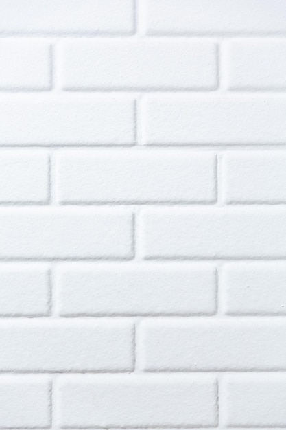 Muro di mattoni bianchi. Texture di mattoni con riempimento bianco