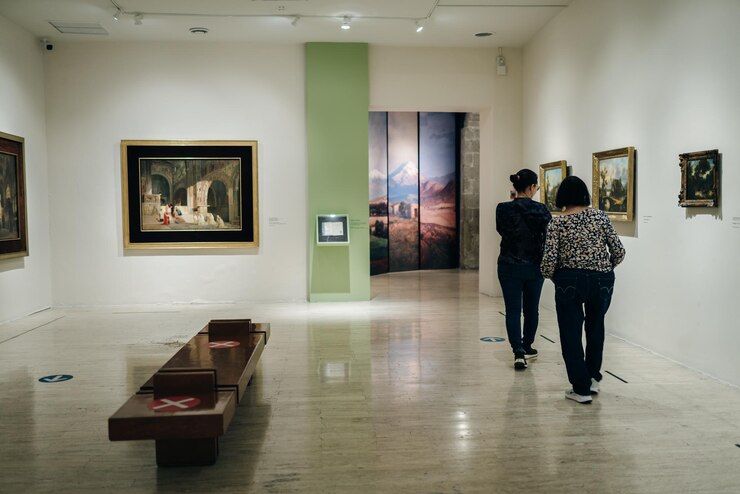 Foto museo nazionale di san carlos a città del messico, maggio 2023.