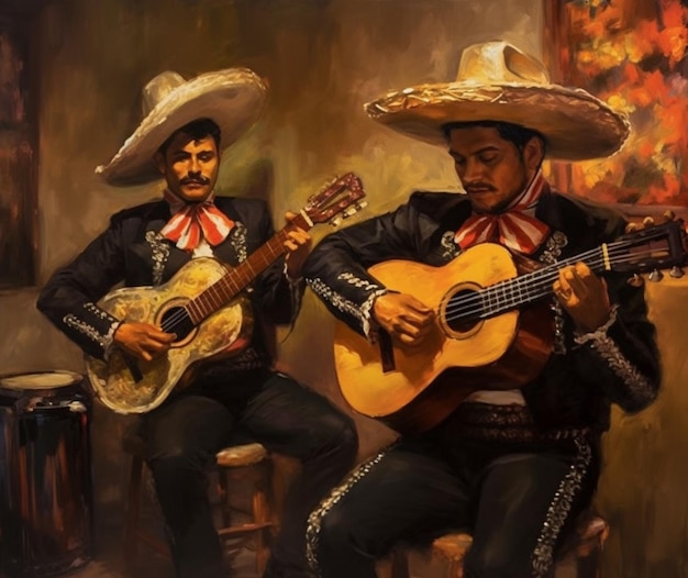 Musica mariachi in sottofondo