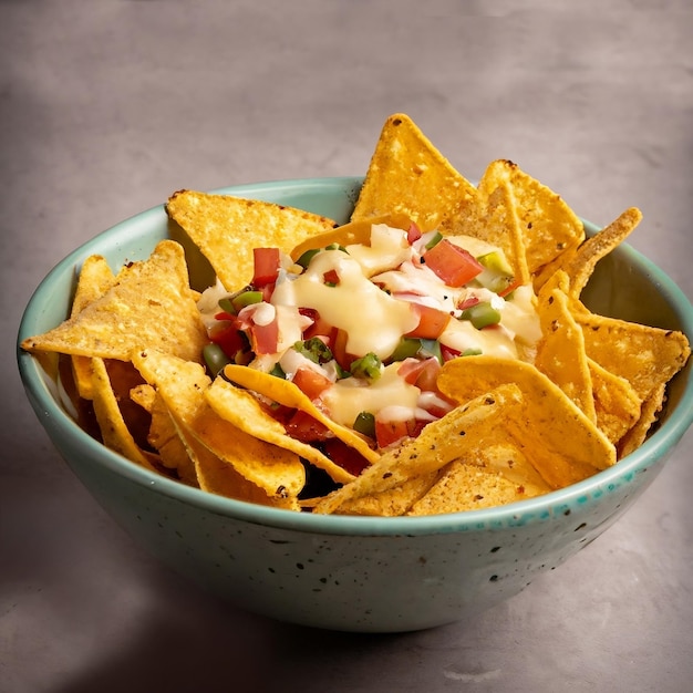 Nachos con formaggio