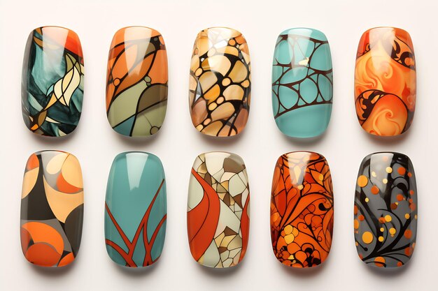 nail art dell'artista