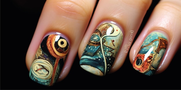 Nail art design