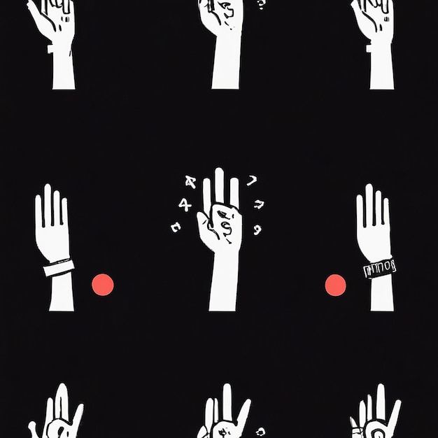 Namaste Sign Hand Gesture Icon Vector Illustrazione Nessuna stretta di mano Vector Salute e Medicina Icon Concept Bianco Isolato