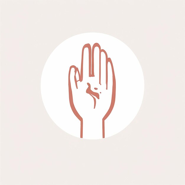 Namaste Sign Hand Gesture Icon Vector Illustrazione Nessuna stretta di mano Vector Salute e Medicina Icon Concept Bianco Isolato