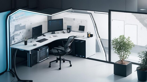 Nanobot Architects I designer dinamici del tuo ufficio domestico futuristico