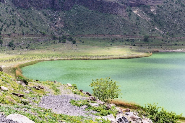 Narligol Crater Lake Lake Nar in Cappadocia