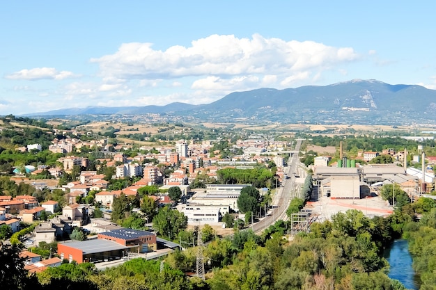 Narni Italia Veduta aerea di Narni Scalo