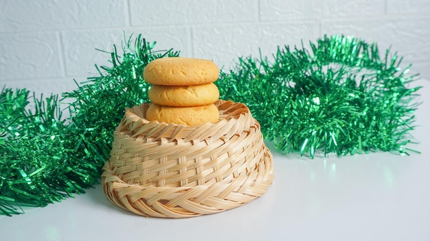 Nastar è biscotti crostata di ananas Biscotti indonesiani molto popolari da servire per celebrare Hari Raya