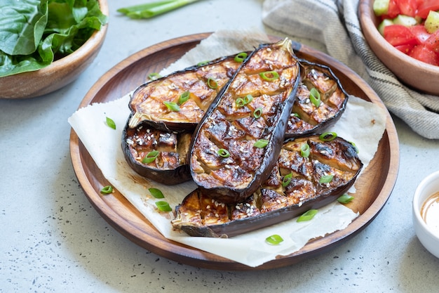 Nasu dengaku con melanzane grigliate con glassa di miso