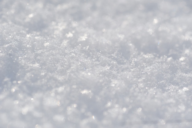 Natale bianco di neve in inverno