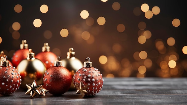 Natale e Capodanno sullo sfondo Xmas pino abete lussuoso albero canna da caramelle da biscotti