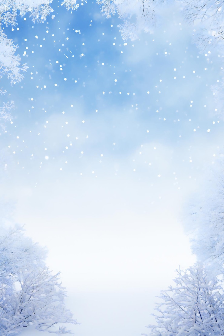 Foto natale vuoto inverno natura neve confine