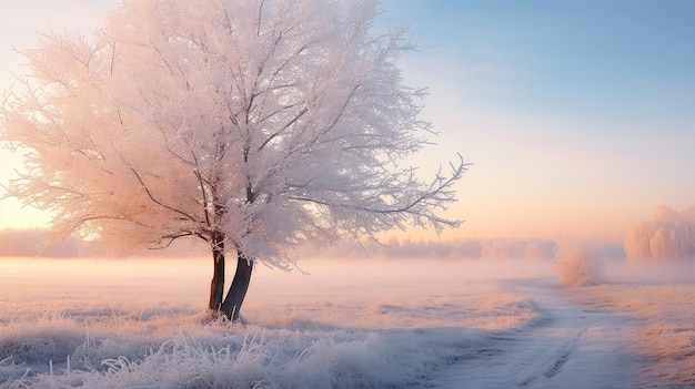 Natura albero ambiente esterno sorgere del sole