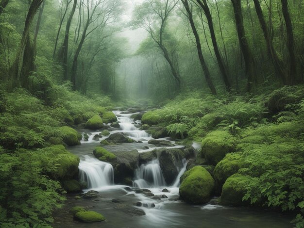 natura bellissima immagine ravvicinata generata dai