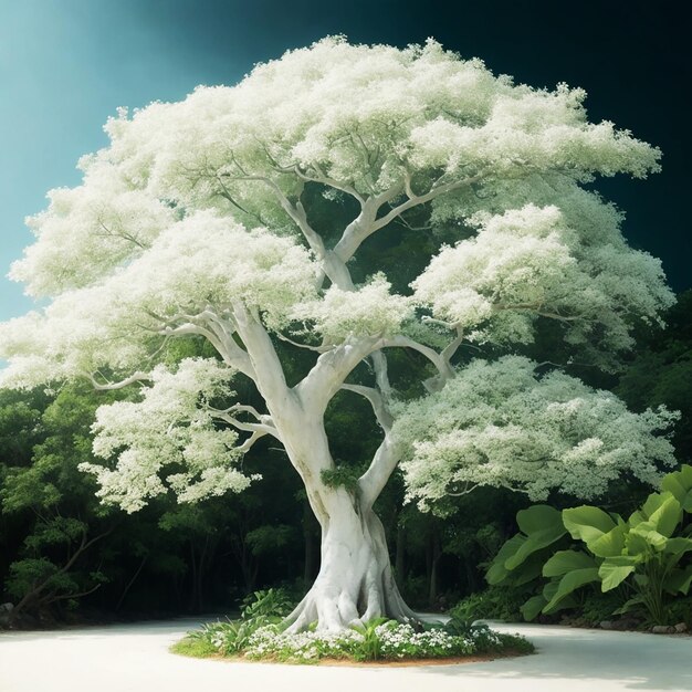 natura bianco bellezza albero tropicale