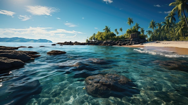 Natura del paesaggio tropicale