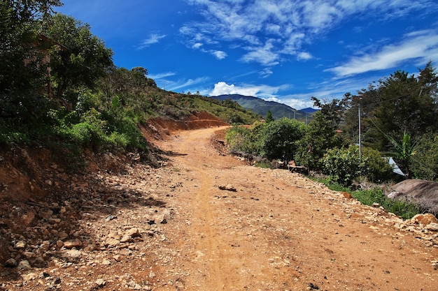 Natura della valle di Wamena, Papua, Indonesia