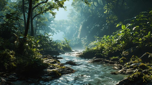 natura originale e verde paesaggi pacifici mondo iperrealistico fauna selvatica 8k