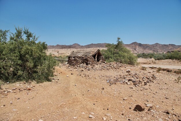 Natura vicino a Ranikot Fort nel Sindh Pakistan