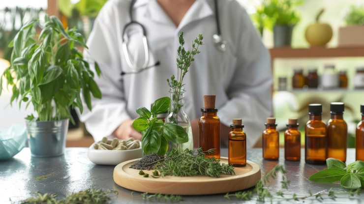 Naturopathic Consultation Holistic Doctor Portrait