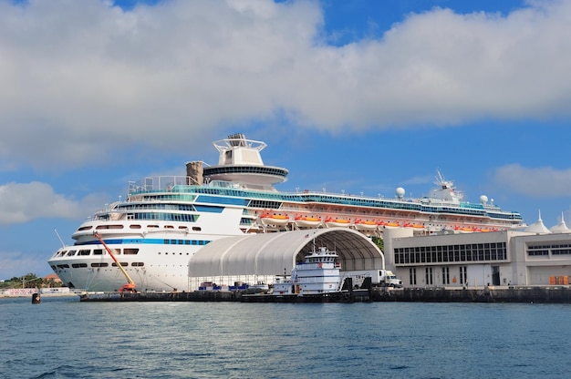 Nave da crociera a Miami