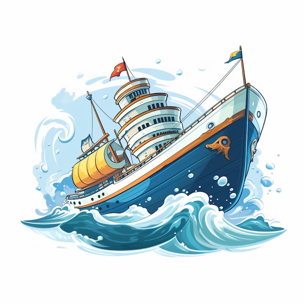 nave del mare logo del fumetto