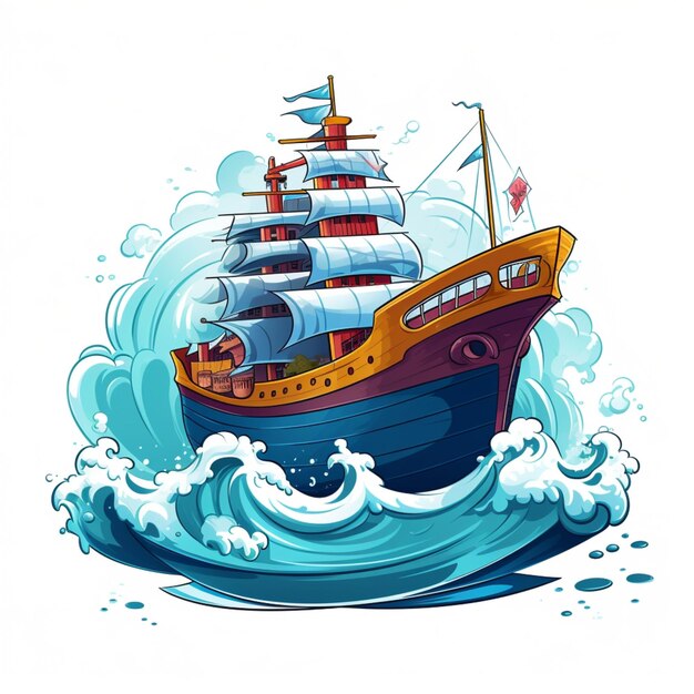 nave del mare logo del fumetto