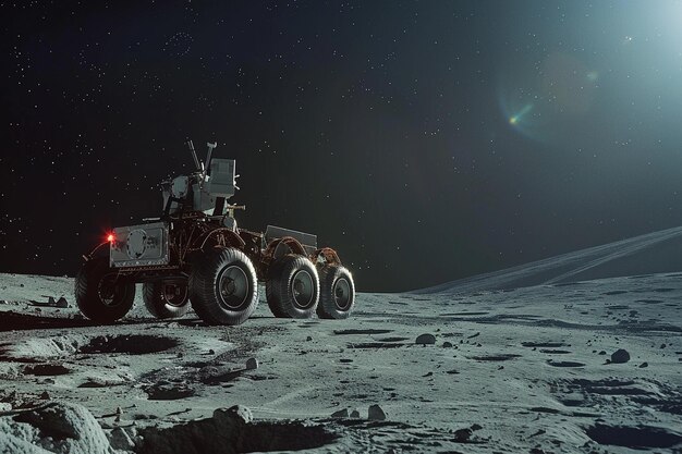Navigare nei deserti cosmici come un rover lunare sotto l'AI generativa