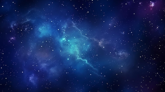 nebulose e galassie nello spazio sfondo cosmico astratto