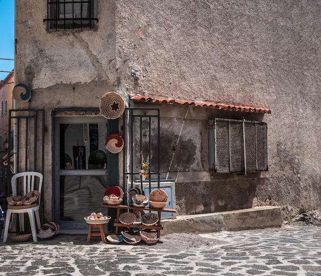 Negozio di articoli da regalo nel borgo antico di Castelsardo