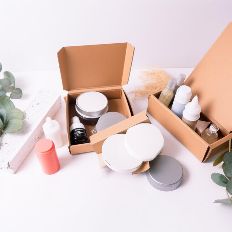 Negozio e-commerce su Internet Carton Box Beauty