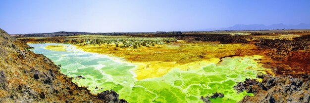 Nel sito vulcanico di Dallol