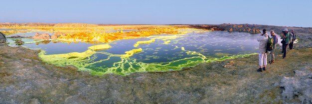 Nel sito vulcanico di Dallol