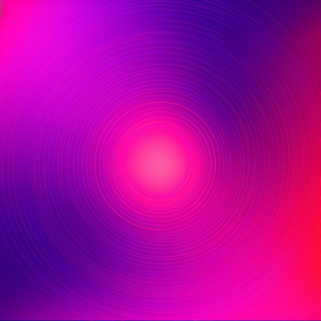 Neon incandescente rosa e viola sfumato sfondo astratto arte generata dall'intelligenza artificiale