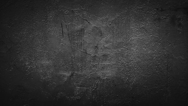 nero scuro grungy texture astratta cemento muro di cemento sfondo