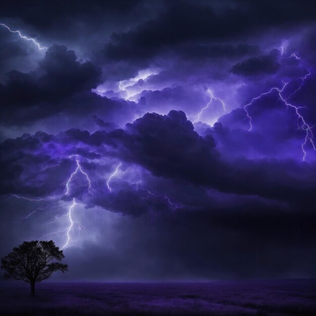 Nero viola scuro blu drammatico cielo notturno oscuro sinistro tempesta pioggia nuvole sullo sfondo tuono nuvoloso