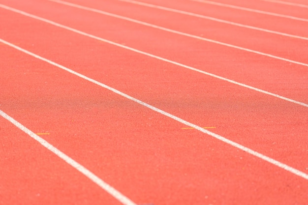 Nessuno svuota lo sfondo della pista dell'atleta o della pista da corsa per l'allenamento