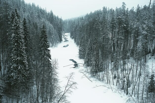 neve nebbia paesaggio nevicata/paesaggio invernale freddo clima stagionale, natura in forma invernale, nebbiosa all'esterno