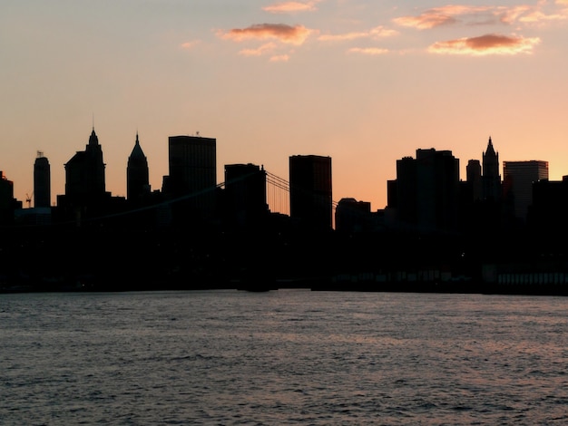 New York al tramonto