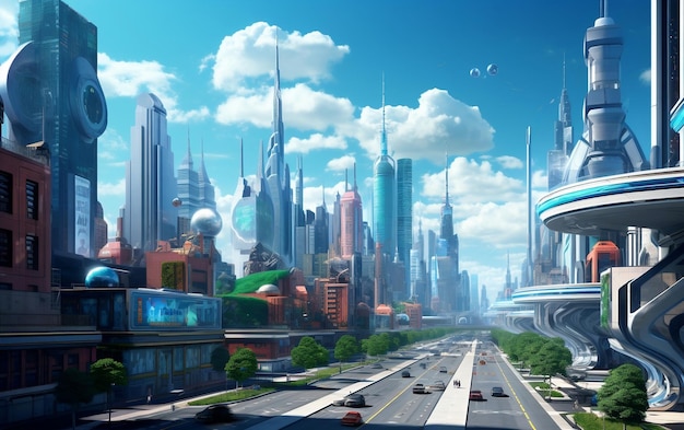 New York City nel 2050 Futuristica e rinomata