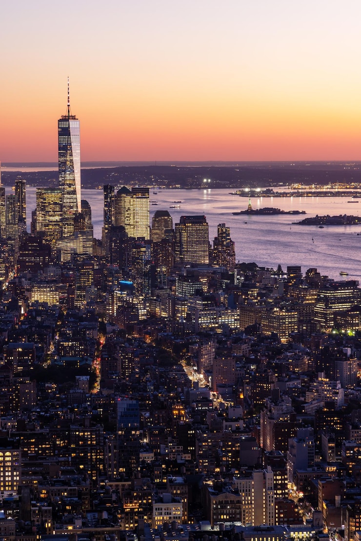 Foto new york city skyline