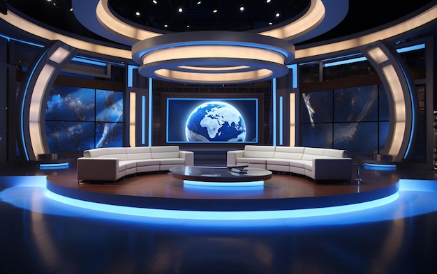 News Sets Broadcast Design International Stage Scenografia Design Scenografia Tv Design Tv