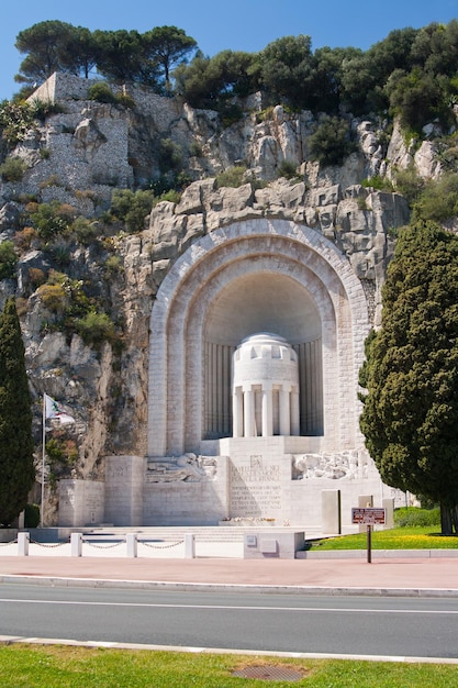 NIZZA FRANCIA 03 maggio 2012 Il monumento ai caduti Monumento Aux Morts a Nizza Francia fu costruito nel 19241928 dedicato ai caduti della Prima Guerra Mondiale