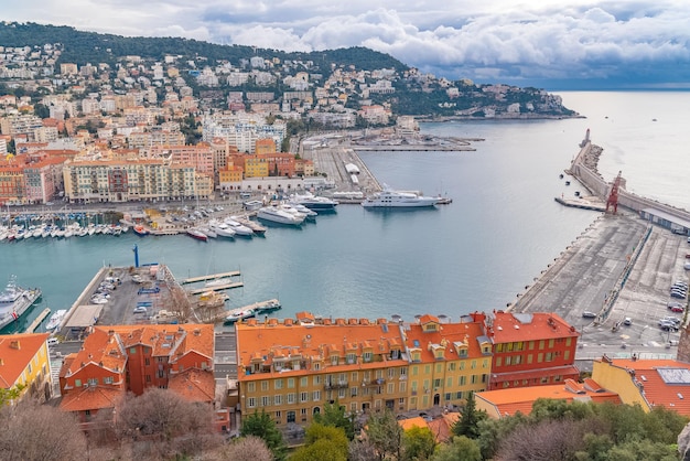 Nizza in Francia il porto