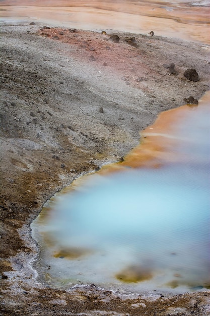 Norris Geyser Basin nel Parco Nazionale di Yellowstone