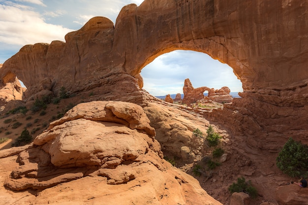 North Window of Arches National Park Utah