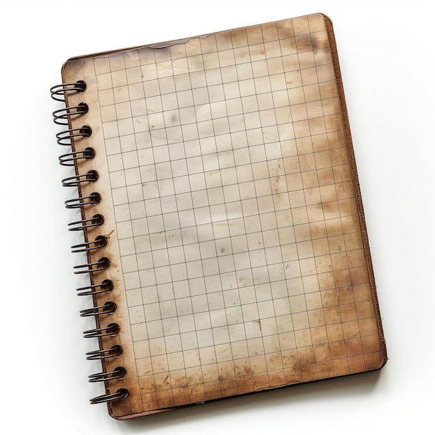 Notebook di modello di griglia vintage AI generativa